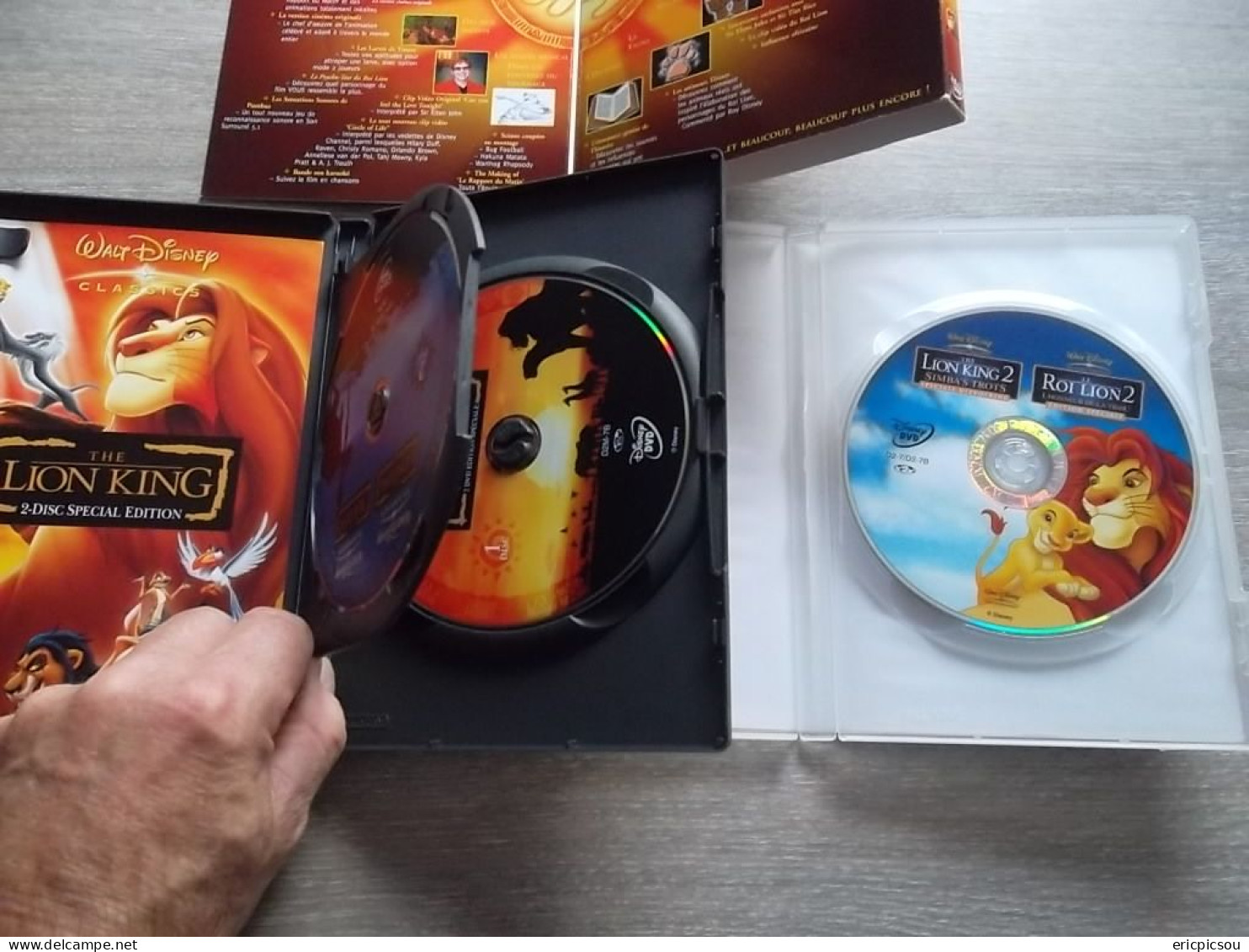 LE ROI LION  1 Et 2 (Disney) 3 DVD ( Edition Spéciale ) - Animatie