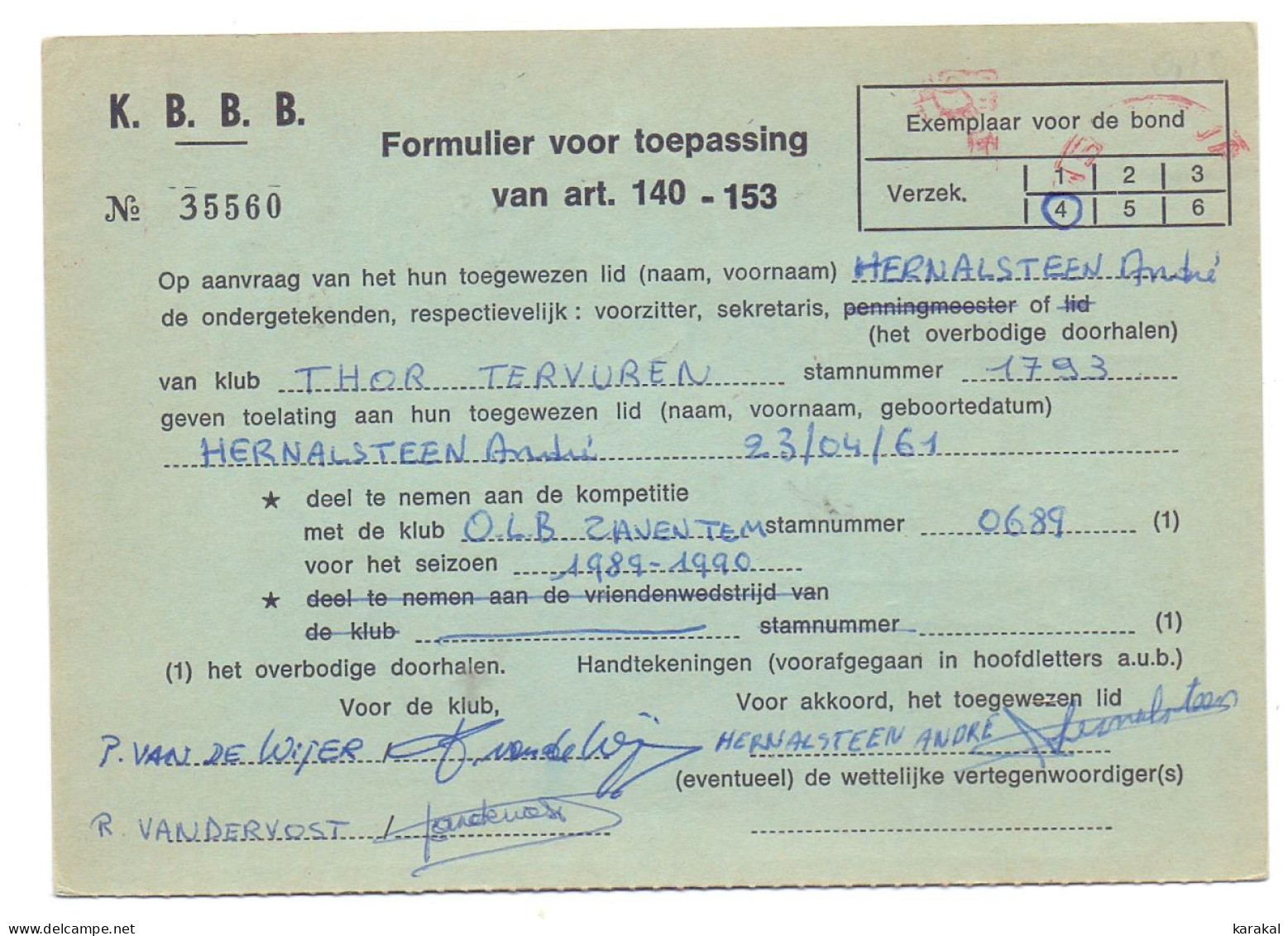 Belgique EMA P2179 Sur Lettre Recommandée KBBB Belgische Basketball Bond Toepassing Zaventem 1989 - 1980-1999