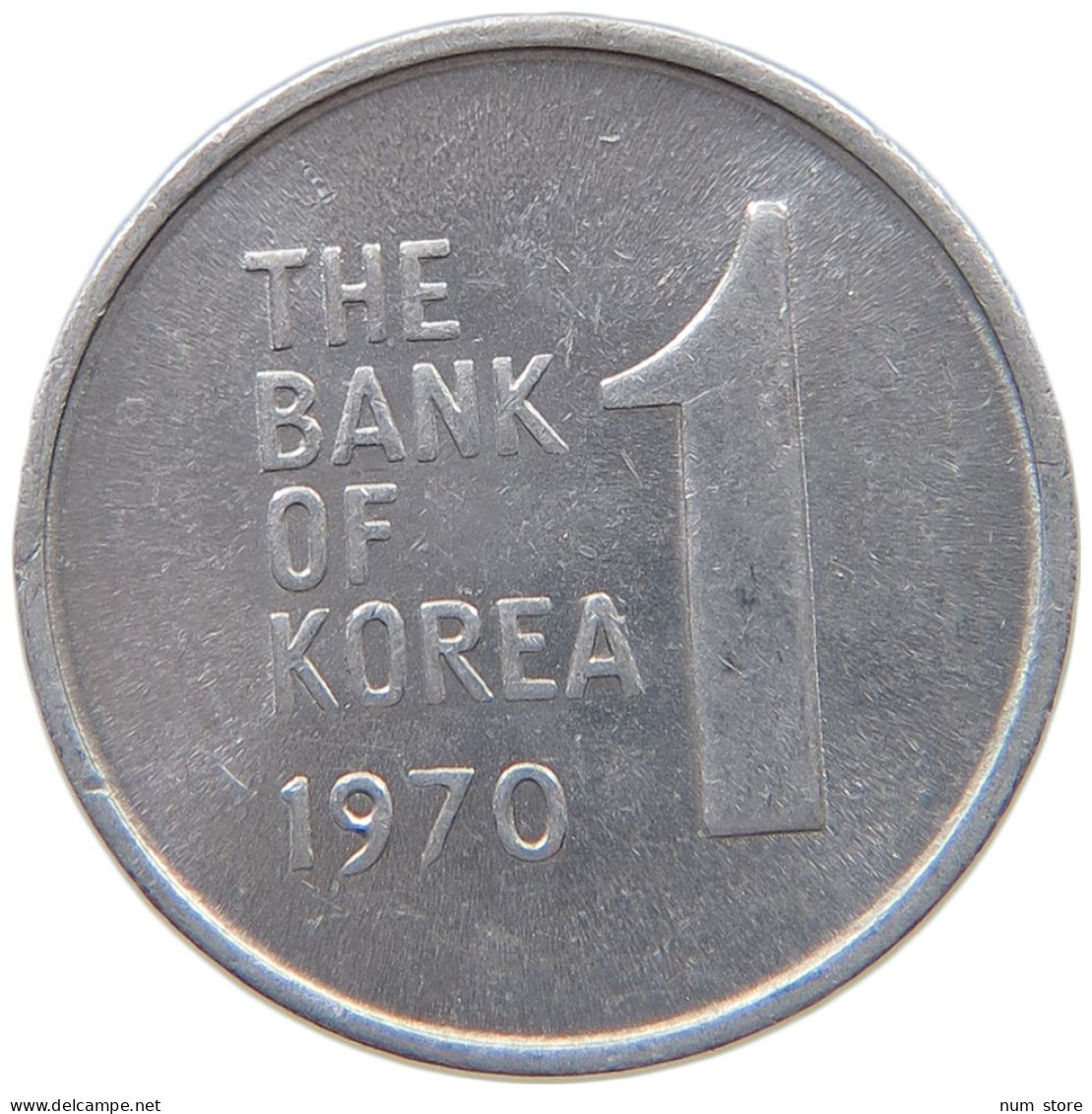 SOUTH KOREA WON 1970  #c040 0741 - Korea (Süd-)
