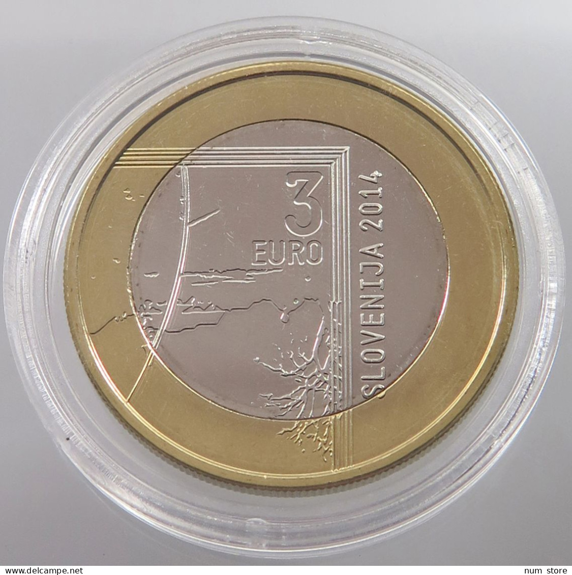 SLOVENIA 3 EURO 2014  #alb046 0141 - Slovenia