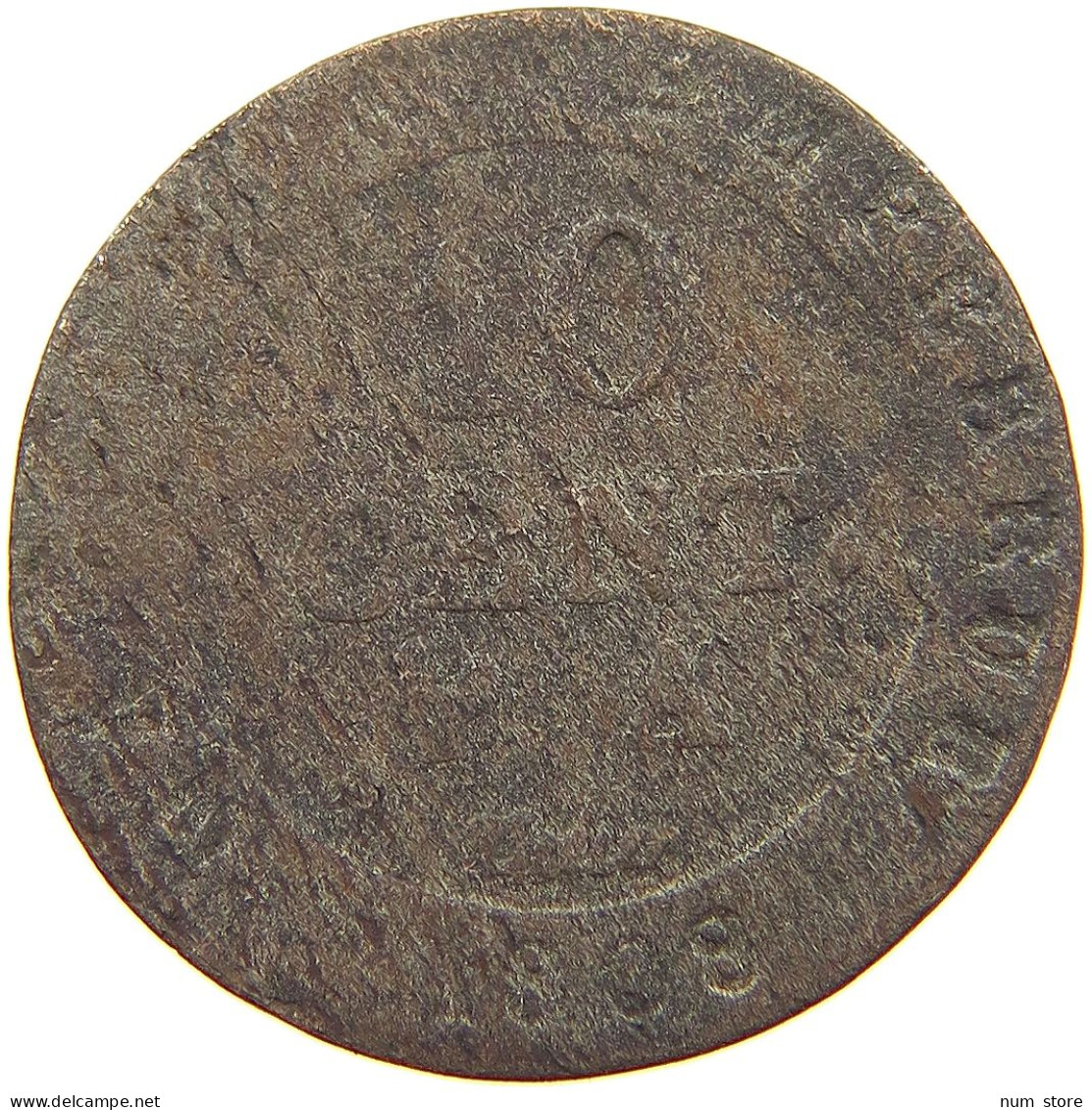 FRANCE 10 CENTIMES 1808 A Napoleon I. (1804-1814, 1815) #a016 0087 - 10 Centimes