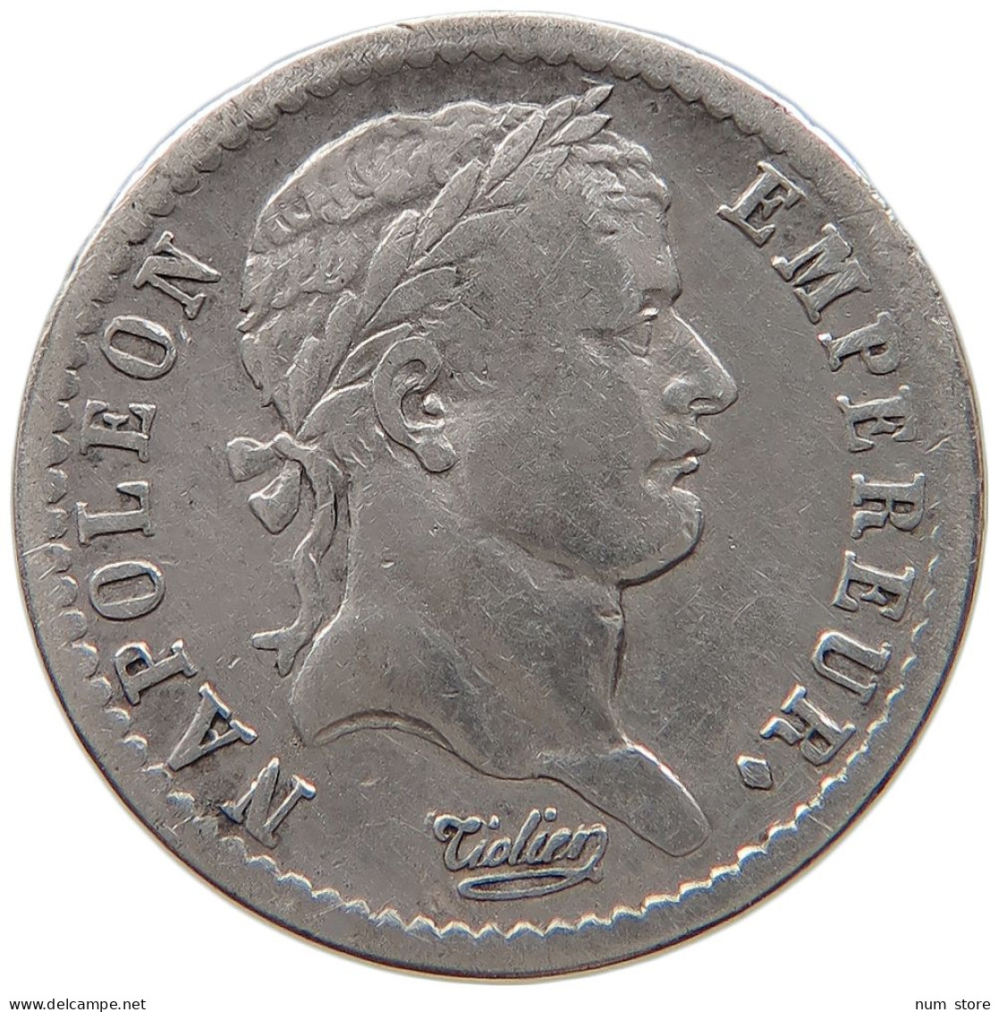 FRANCE 1/2 FRANC 1808 A Napoleon I. (1804-1814, 1815) #t143 0617 - 1/2 Franc