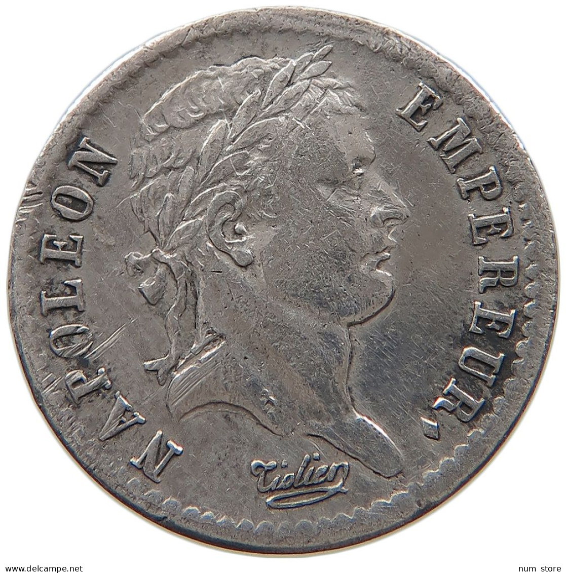 FRANCE 1/2 FRANC 1808 A Napoleon I. (1804-1814, 1815) #t143 0499 - 1/2 Franc