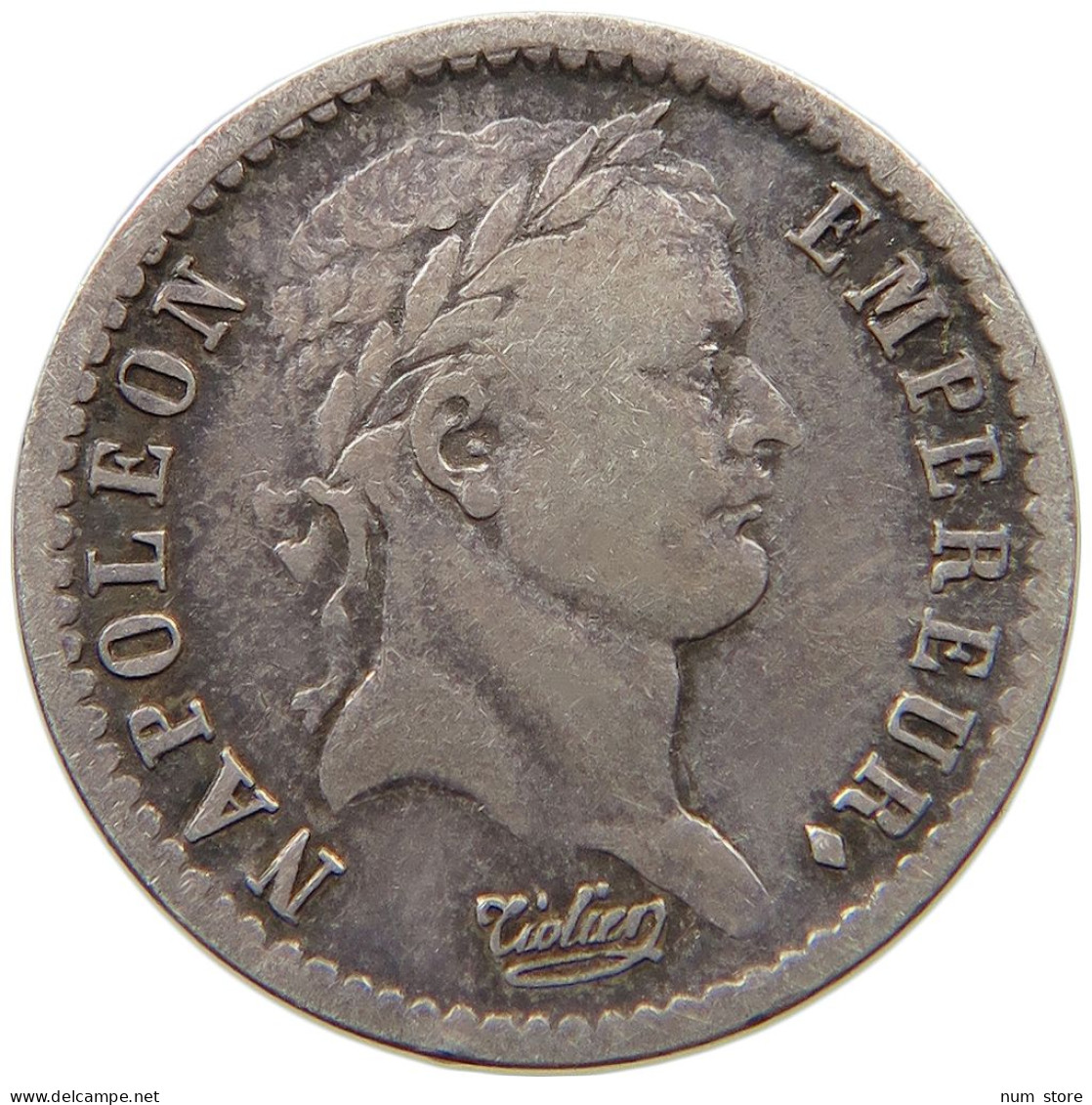 FRANCE 1/2 DEMI FRANC 1812 W Napoleon I. (1804-1814, 1815) #t092 0467 - 1/2 Franc