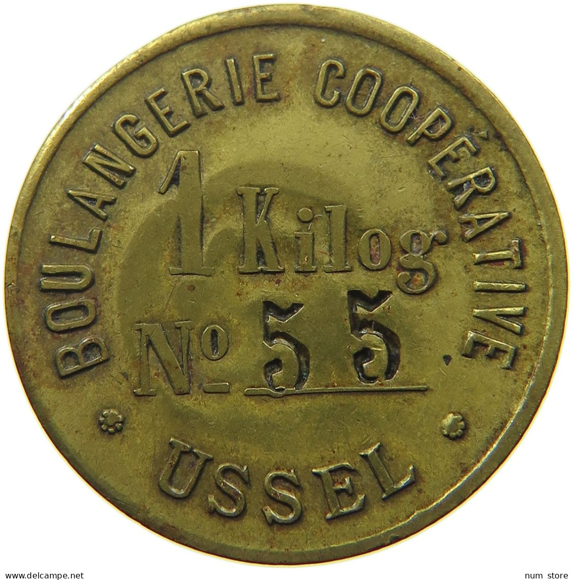 FRANCE 1 KILOG  1 KILO USSEL BOULANGERIE #t130 0199 - Other & Unclassified