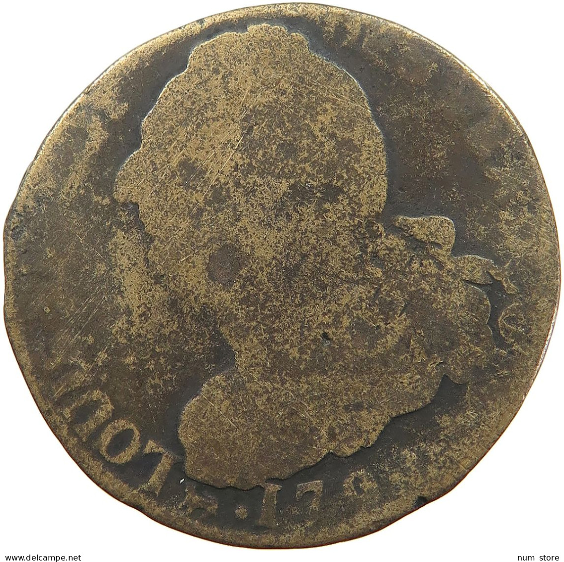 FRANCE 2 SOLS 1792 A Louis XVI (1774-1793) #a041 0111 - 1791-1792 Constitution