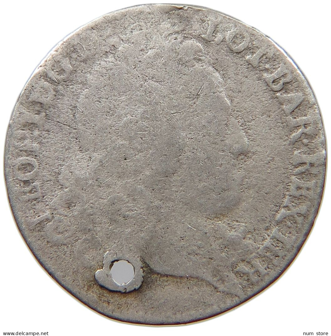 FRANCE 12 SOUS 6 DEINERS 1728 LORRAINE Leopold I. 1690-1729 #t078 0121 - Lorraine