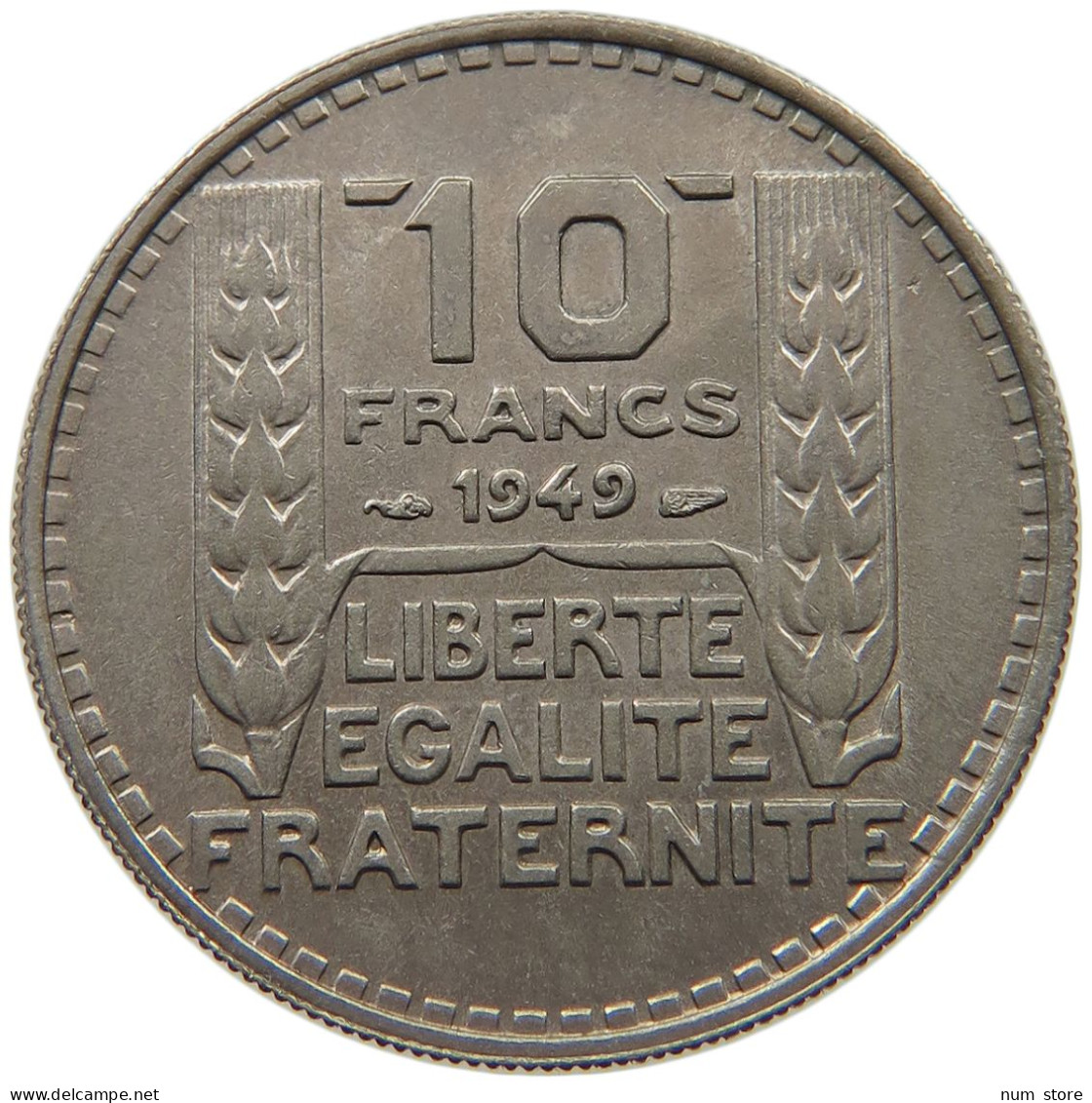 FRANCE 10 FRANCS 1949  #c023 0385 - 10 Francs