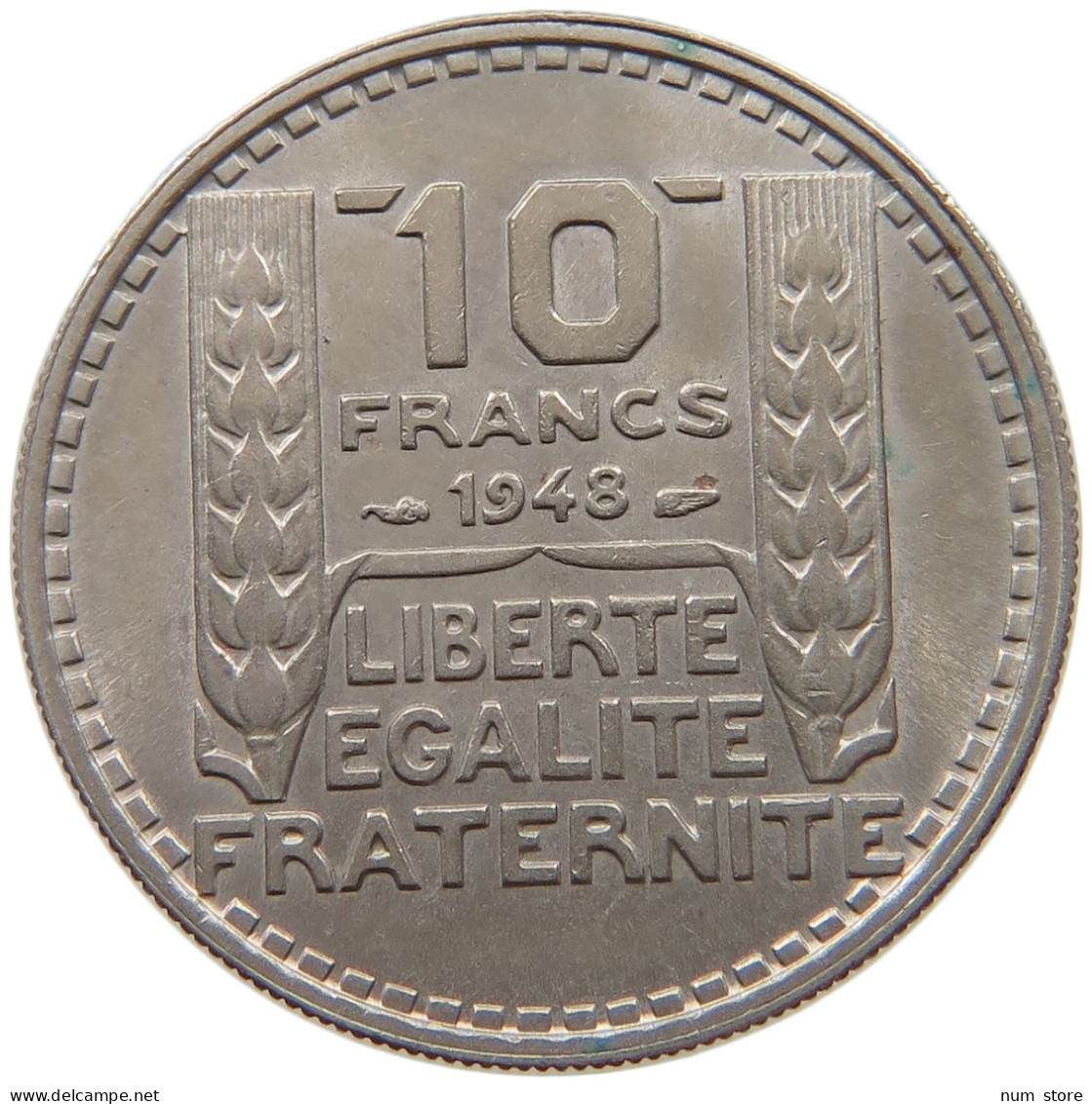 FRANCE 10 FRANCS 1948  #c073 0013 - 10 Francs