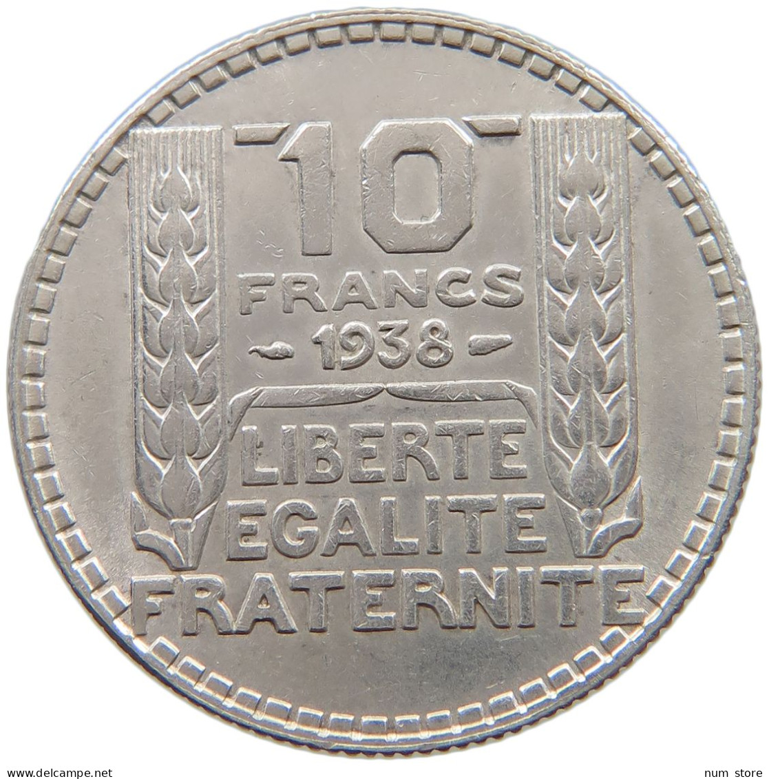 FRANCE 10 FRANCS 1938  #a090 0675 - 10 Francs