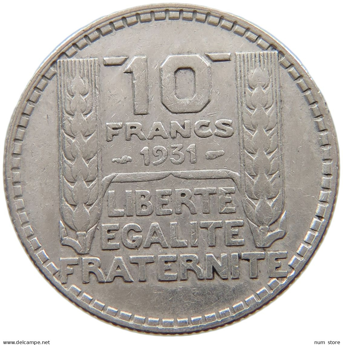 FRANCE 10 FRANCS 1931  #a068 0719 - 10 Francs