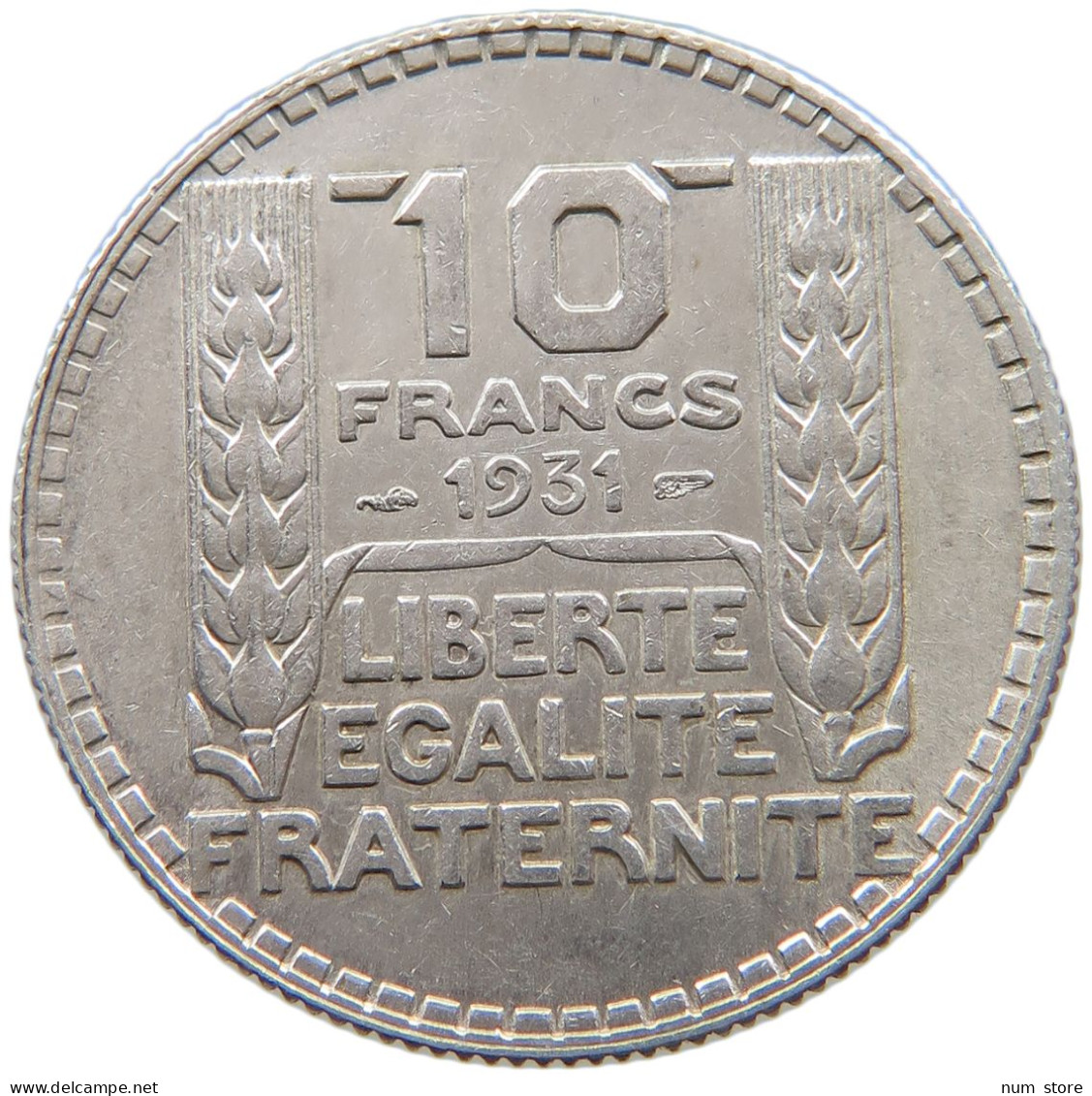 FRANCE 10 FRANCS 1931  #a020 0263 - 10 Francs