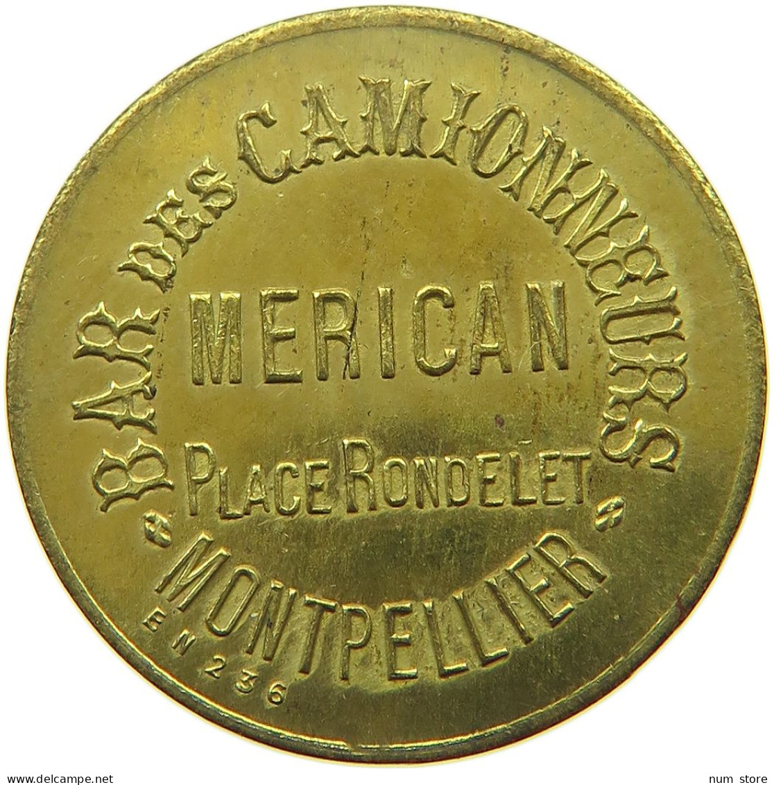 FRANCE 20 CENTIMES  MONTPELLIER MERICAN #t130 0237 - Otros & Sin Clasificación