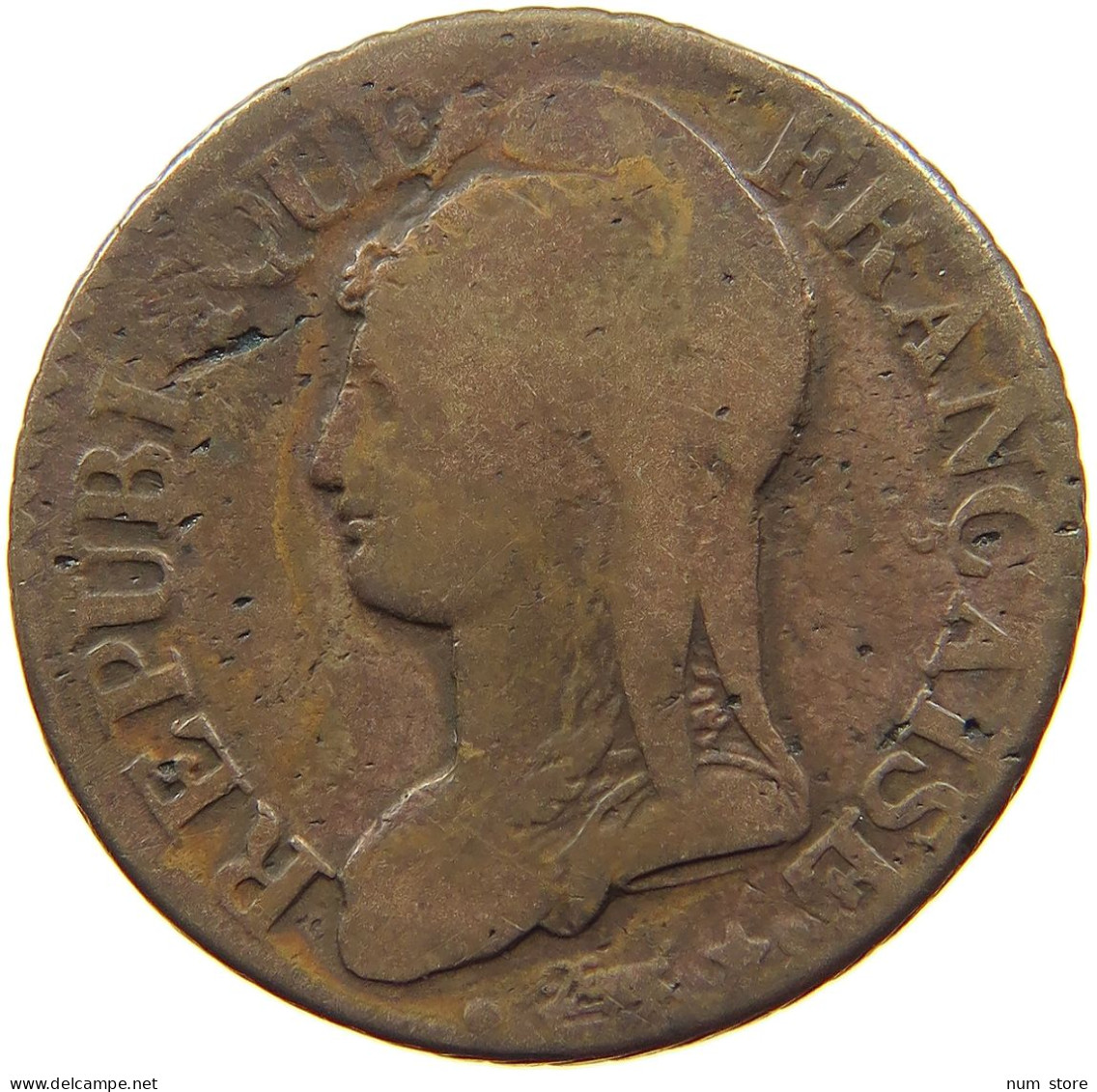 FRANCE 5 CENTIMES L'AN 9 BB  #t145 0381 - 5 Centimes