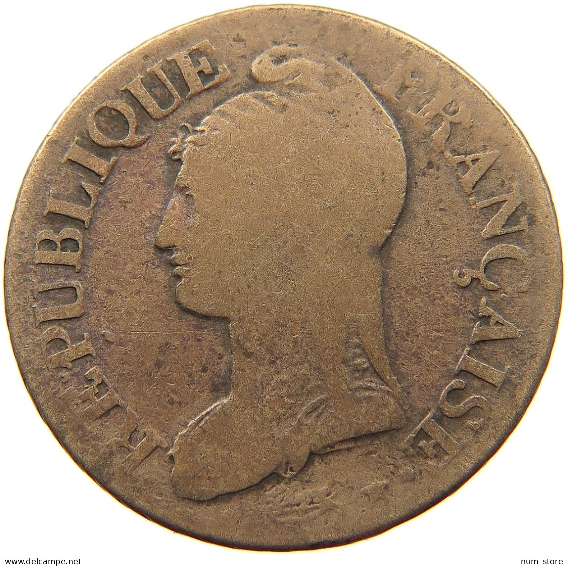 FRANCE 5 CENTIMES AN 8 AA  #s036 0219 - 5 Centimes