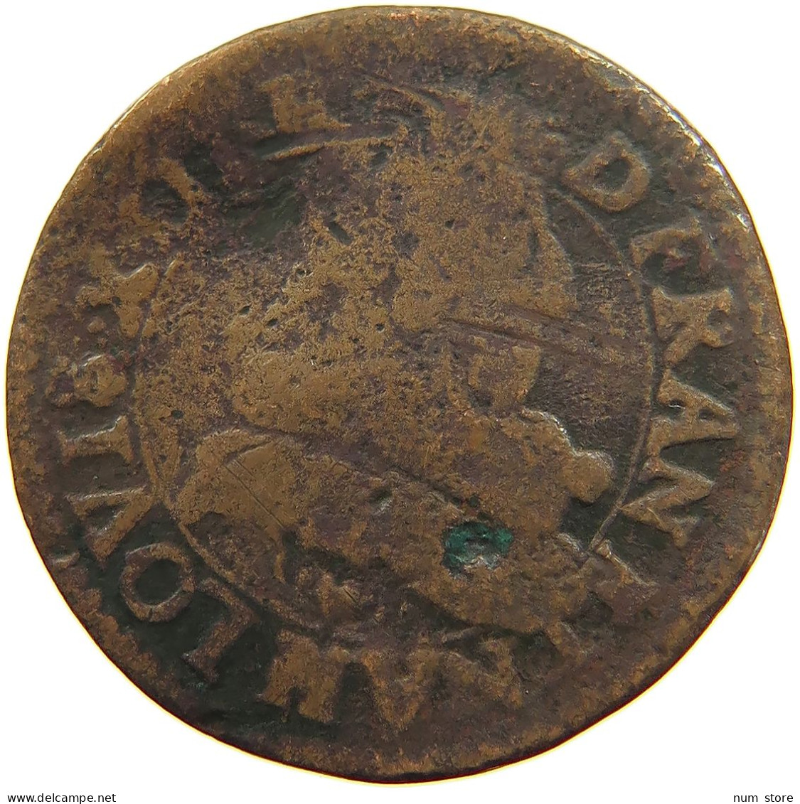 FRANCE DOUBLE TOURNOIS 1631 LOUIS XIII. (1610–1643) #a015 0583 - 1610-1643 Ludwig XIII. Der Gerechte