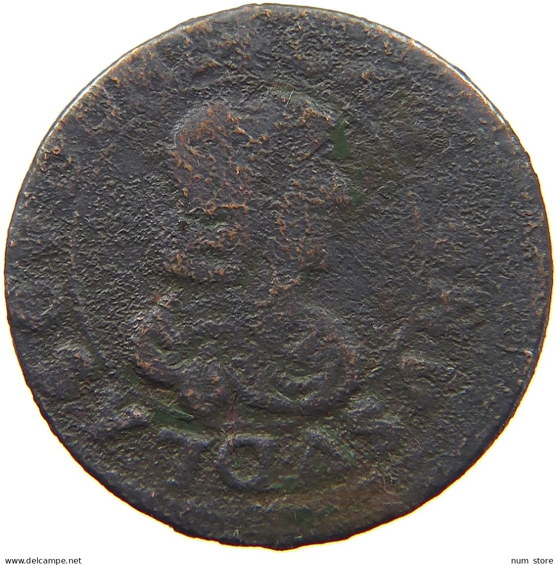 FRANCE DOMBES DOUBLE TOURNOIS 1642 Gaston D'Orléans #a016 0003 - Dombes