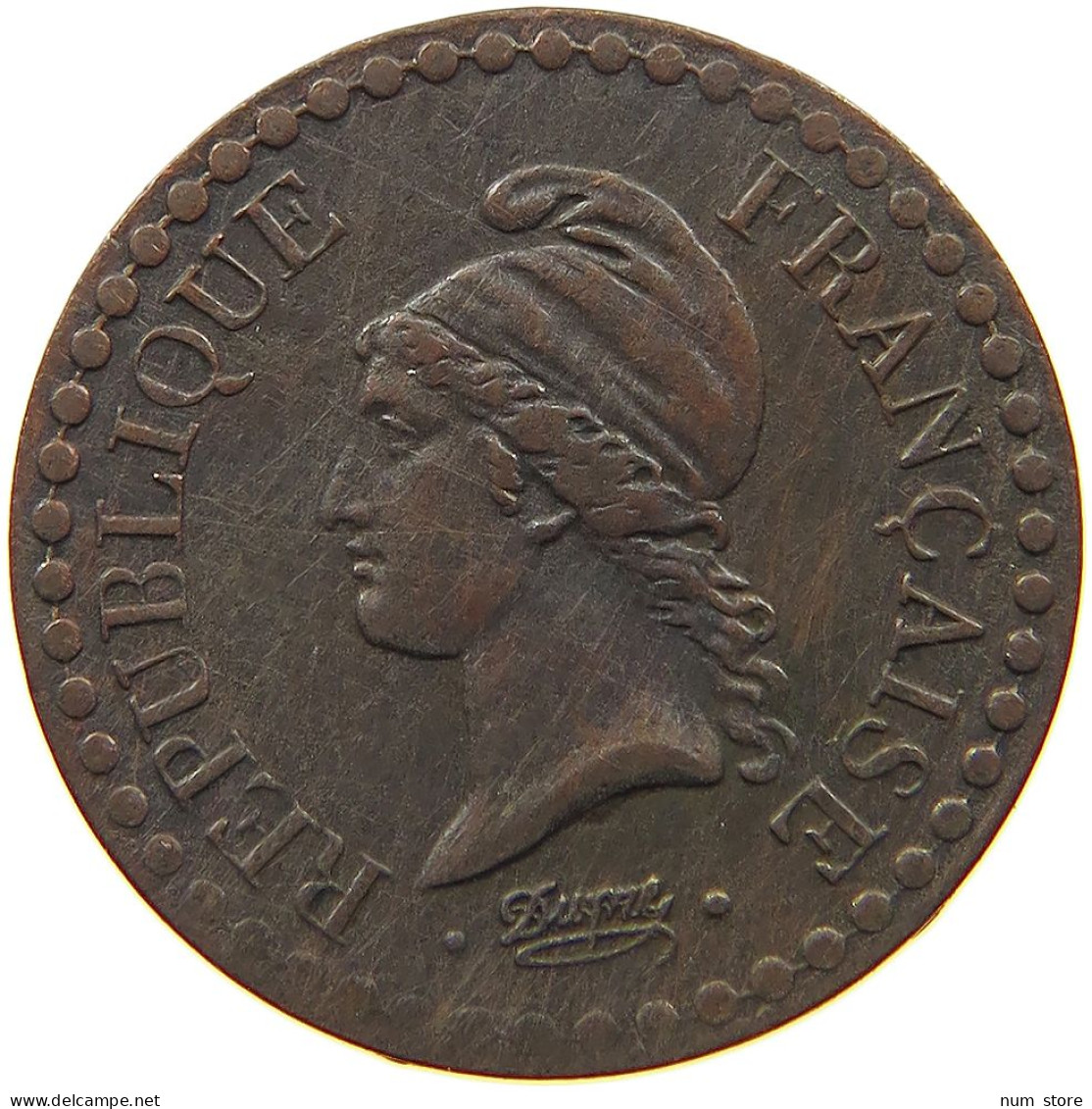 FRANCE CENTIME 1851 A  #c082 0327 - 1 Centime