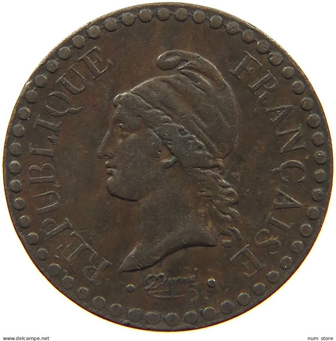 FRANCE CENTIME 1848 A  #c011 0311 - 1 Centime