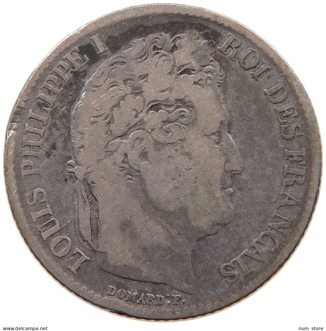 FRANCE FRANC 1845 B LOUIS PHILIPPE I. (1830-1848) #c019 0023 - 1 Franc