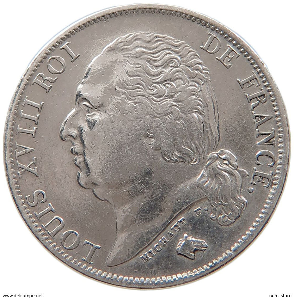 FRANCE FRANC 1823 A LOUIS XVIII. (1814, 1815-1824) #t143 0473 - 1 Franc