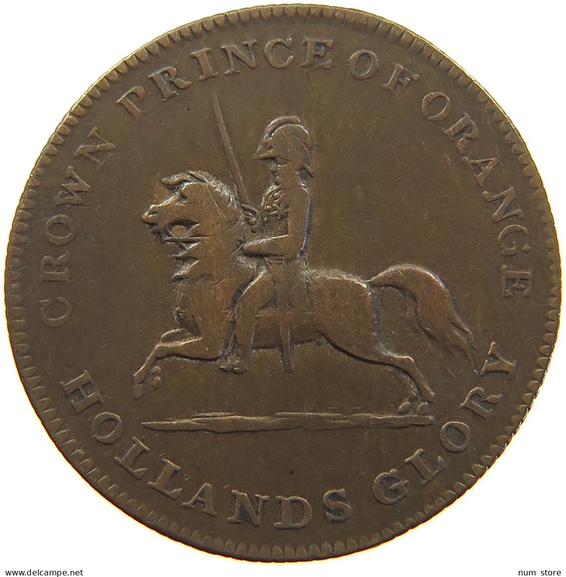 FRANCE JETON 1815 Napoleon I. (1804-1814, 1815) WATERLOO #c063 0545 - Other & Unclassified