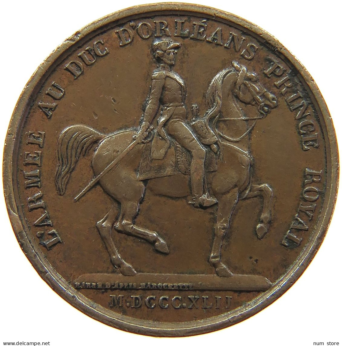 FRANCE MEDAILLE 1842 LOUIS PHILIPPE I. (1830-1848) #t017 0289 - Sonstige & Ohne Zuordnung