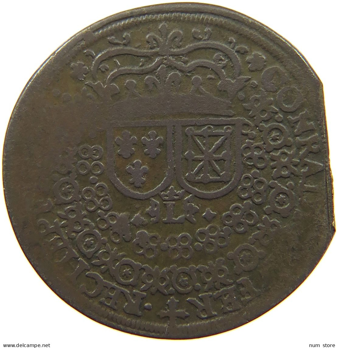 FRANCE RECHENPFENNIG  LOUIS XIII. (1610–1643) #c054 0243 - 1610-1643 Louis XIII The Just