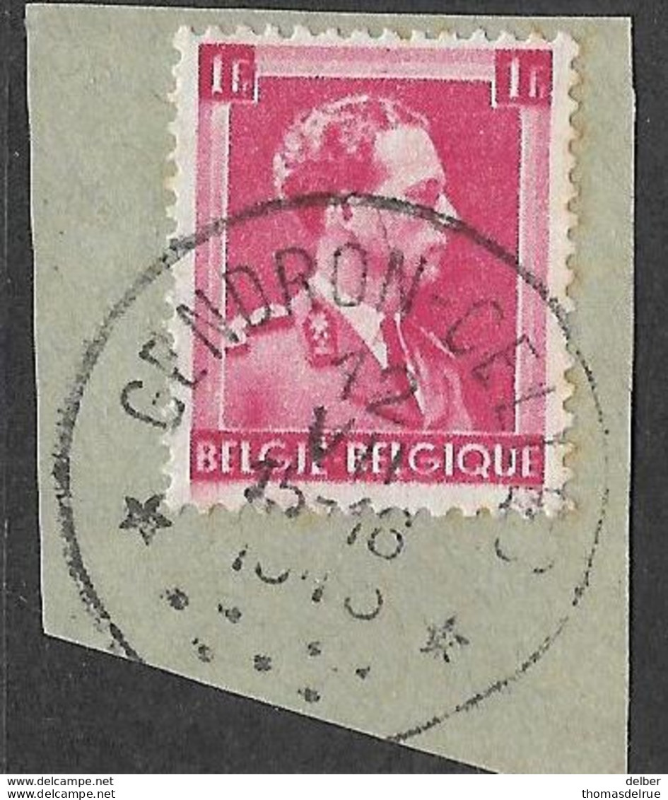 8S-148: N°428: *GENDRON-CELLES* : Sterstempel - 1934-1935 Leopold III