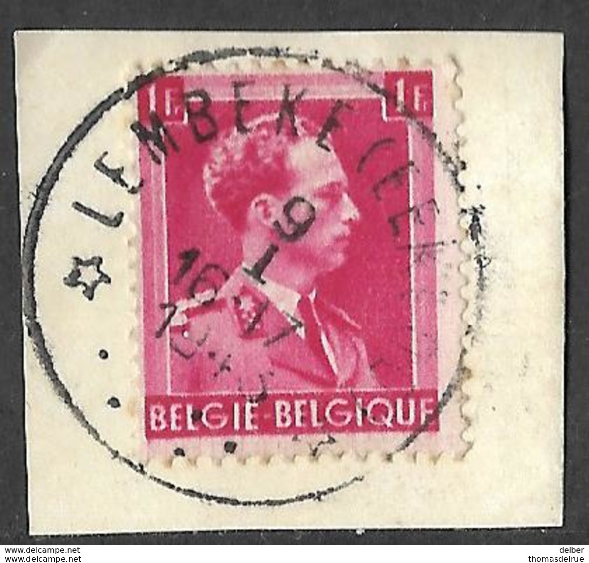 8S-157: N°428: *LEMBEKE(EEKLOO)* : Sterstempel - 1934-1935 Leopold III