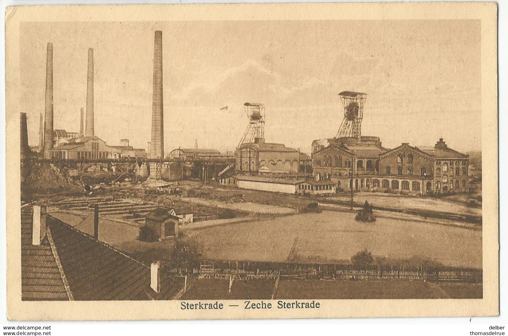 9Dp-783: ( Oberhausen)  Sterkrade Zeche Sterkrade +S.M. PMB 10 BLP10  > Oostende 1923 - Oberhausen