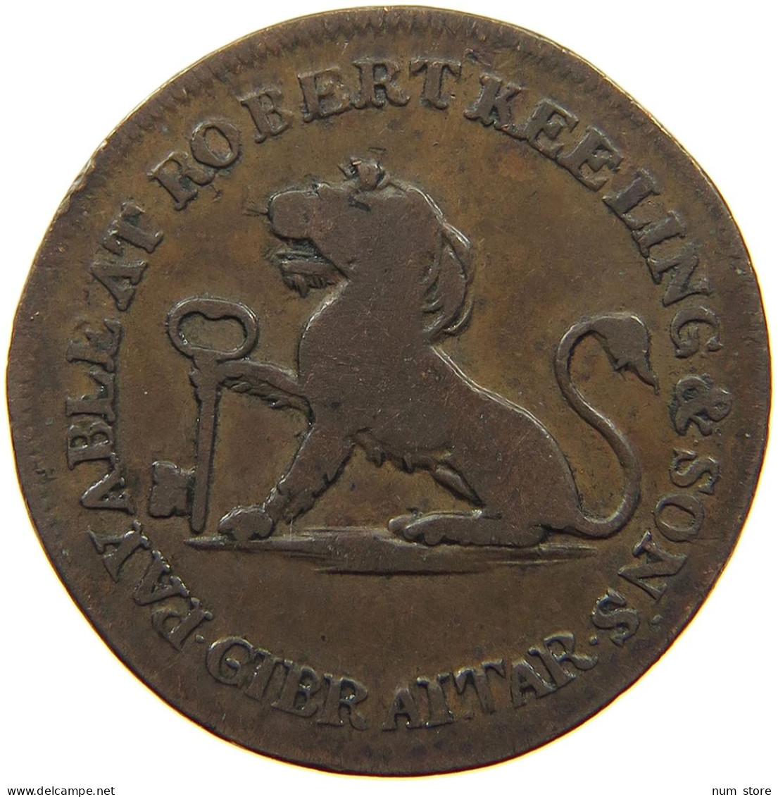 GIBRALTAR QUARTO 1810 GEORGE III. 1760-1820 #t084 0289 - Gibraltar