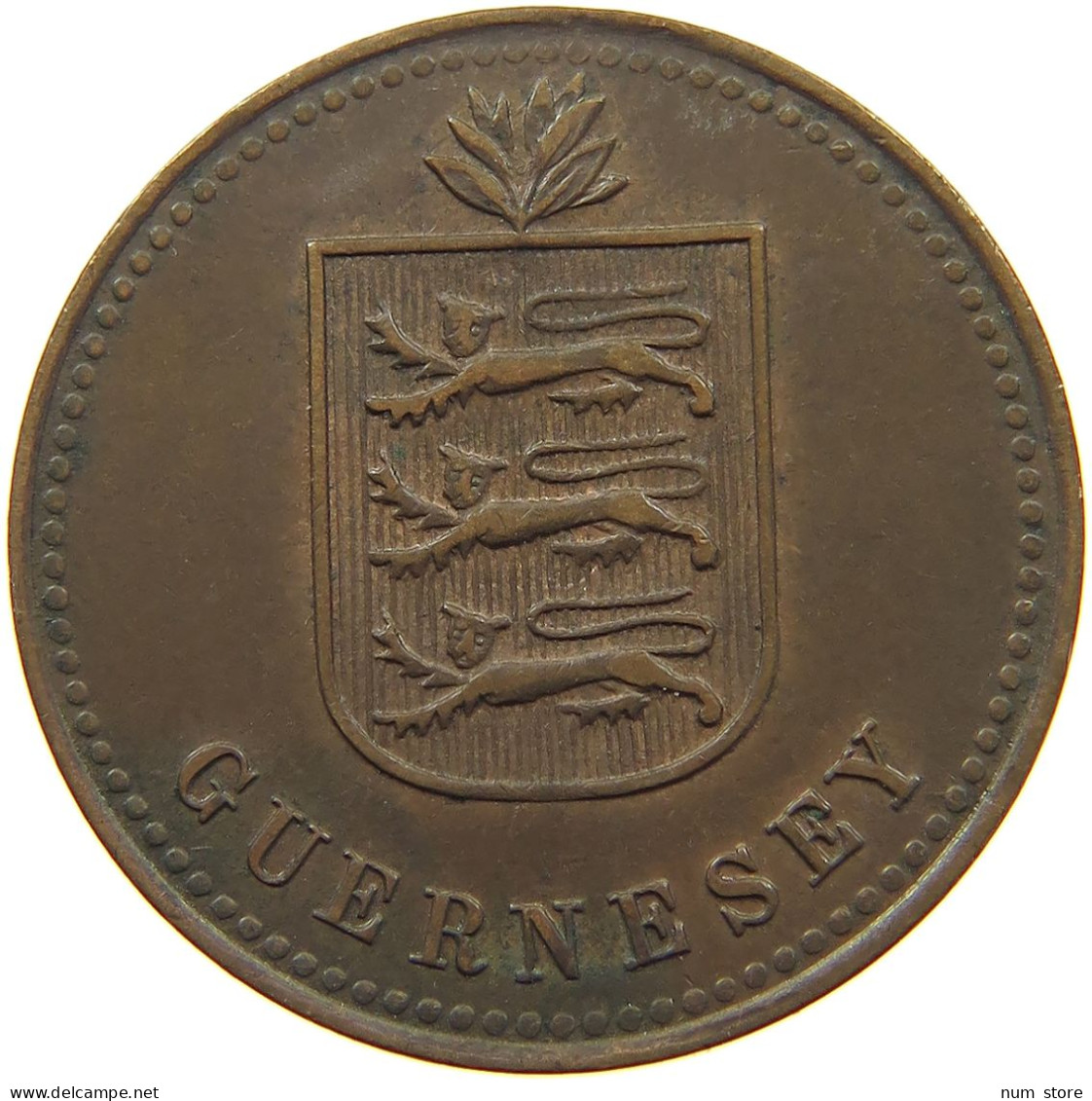 GUERNSEY 4 DOUBLES 1920 George V. (1910-1936) #c008 0267 - Guernsey