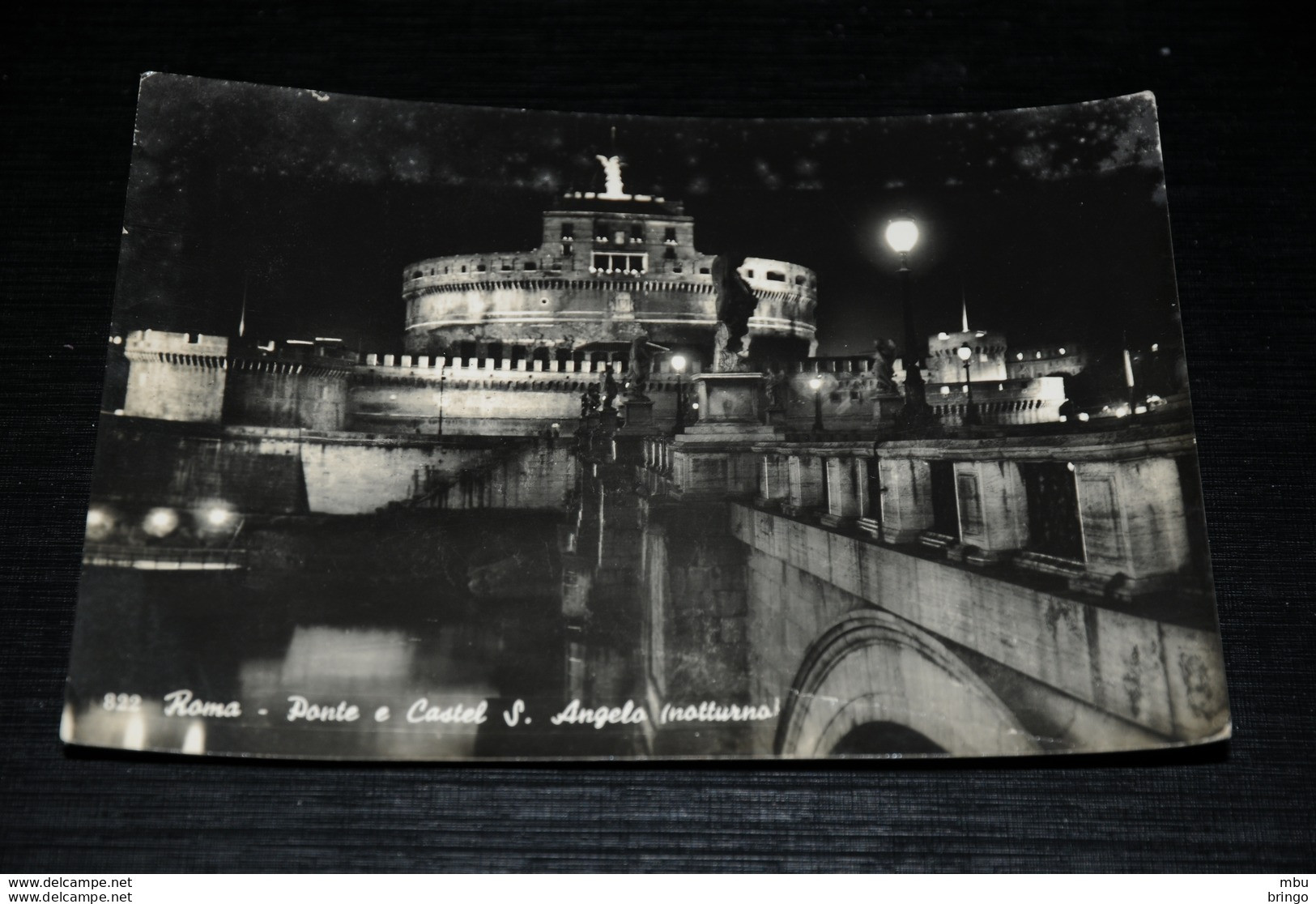 A10424        ROMA, PONTE E CASTEL S. ANGELO - 1957 - Castel Sant'Angelo