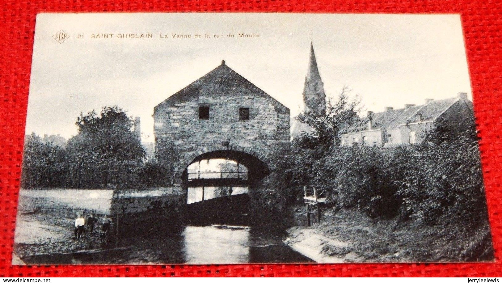 SAINT-GHISLAIN  - La Vanne De La Rue Du Moulin - Saint-Ghislain