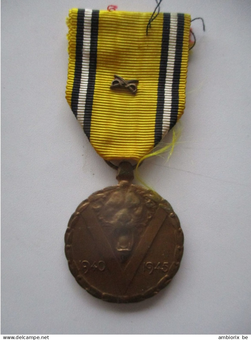 Médaille Commémorative De La Guerre 1940 1945 - Belgio