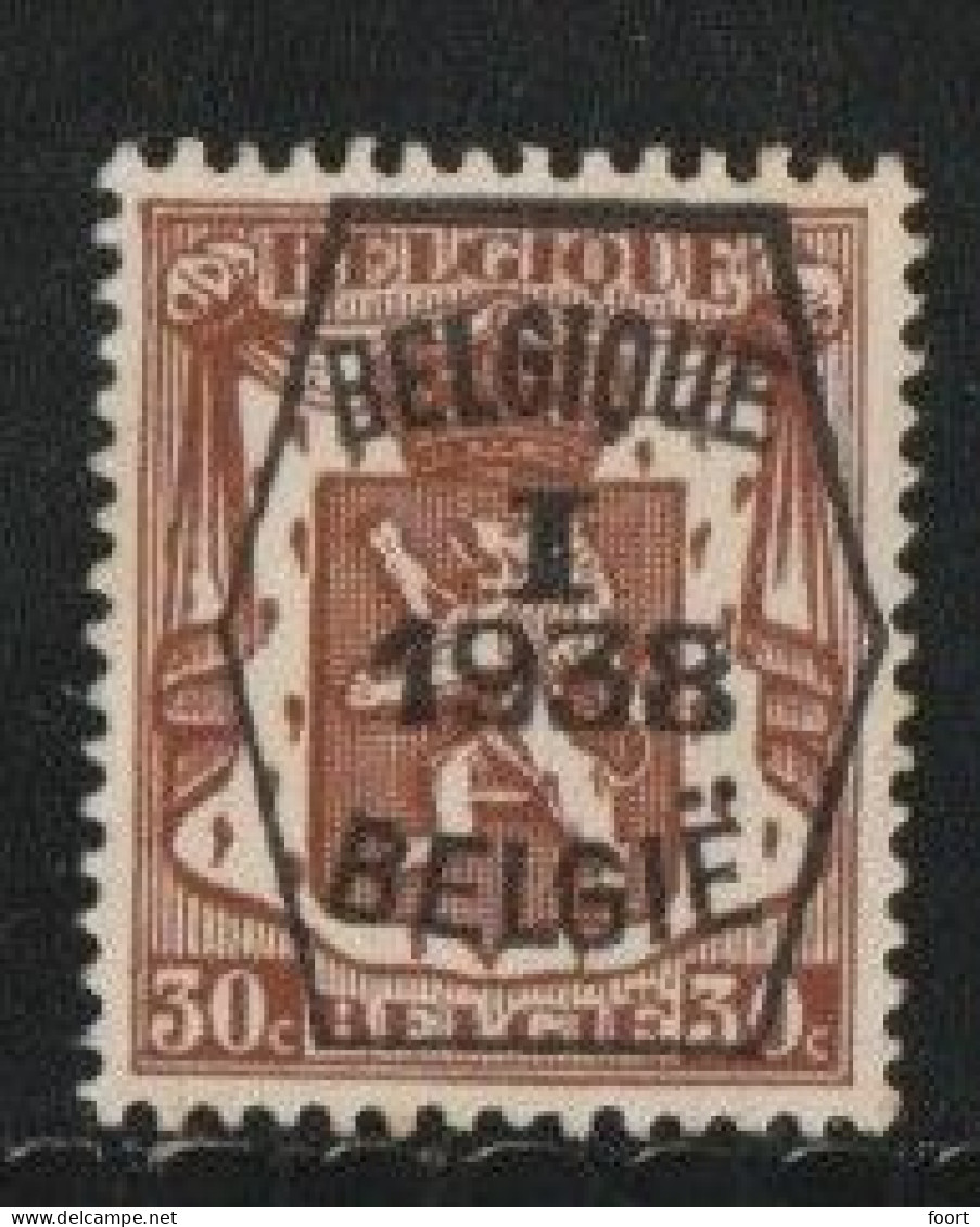 België  Nr.  336 - Typo Precancels 1936-51 (Small Seal Of The State)