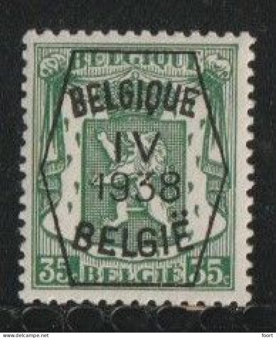 België  Nr.  355 - Typo Precancels 1936-51 (Small Seal Of The State)