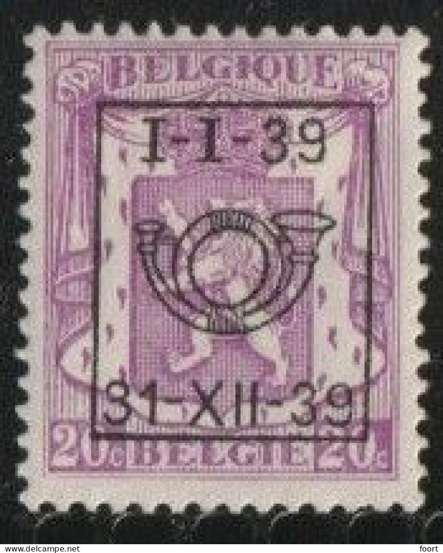 België  Nr.  423 - Typos 1936-51 (Kleines Siegel)