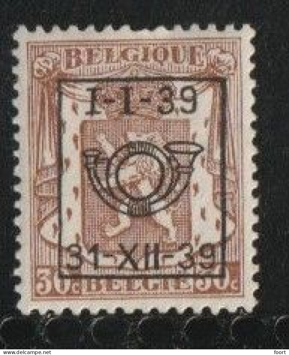 België  Nr.  425 - Typos 1936-51 (Kleines Siegel)