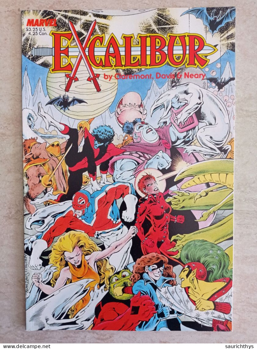 Fumetto Marvel Excalibur By Claremont Davis & Neary 1987 Special Edition Comics - Marvel