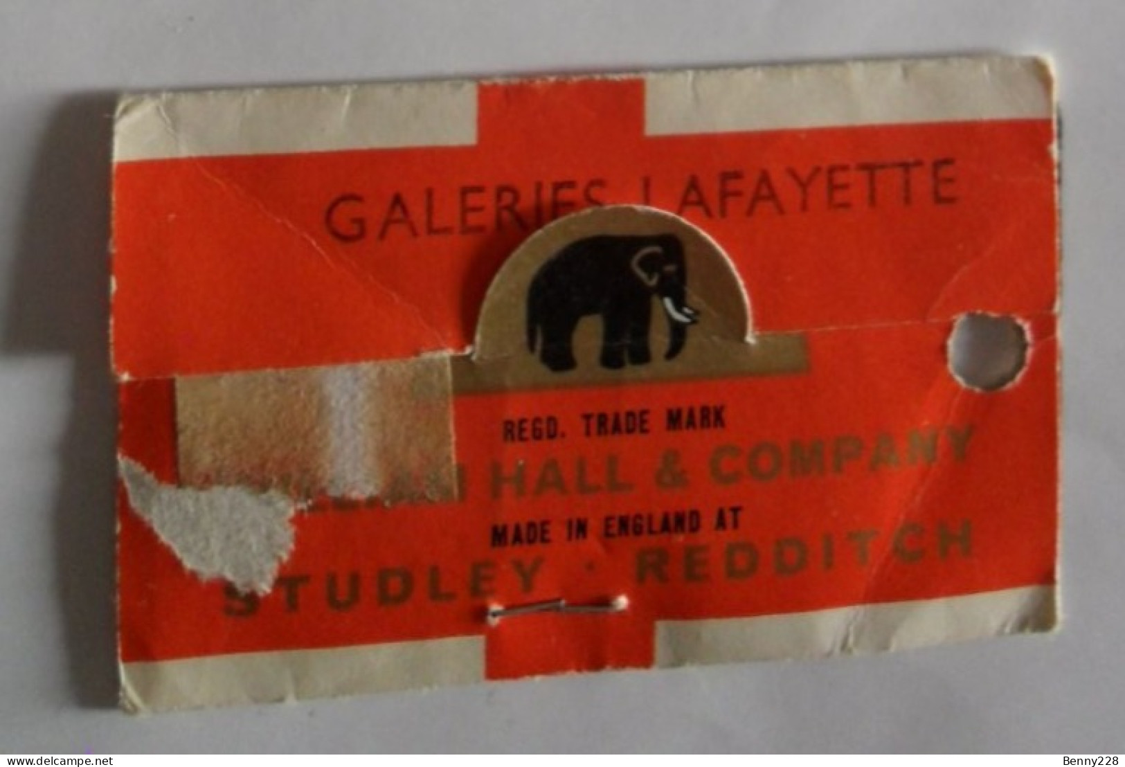 Aiguilles Modistes Manufacture GALERIES LAFAYETTE - Vintage Des Années 1950 - Other & Unclassified