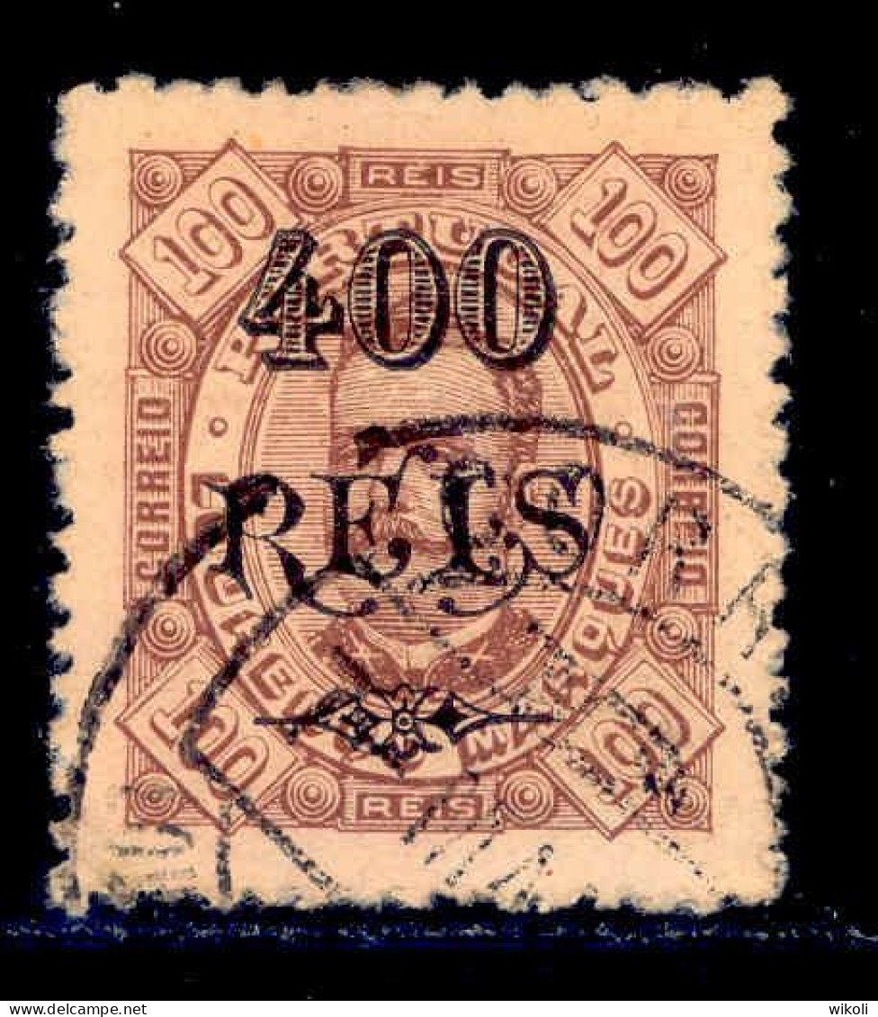 ! ! Lourenco Marques - 1903 D. Carlos OVP 400 R (Perf. 12 3/4) - Af. 64a - Used - Lourenco Marques