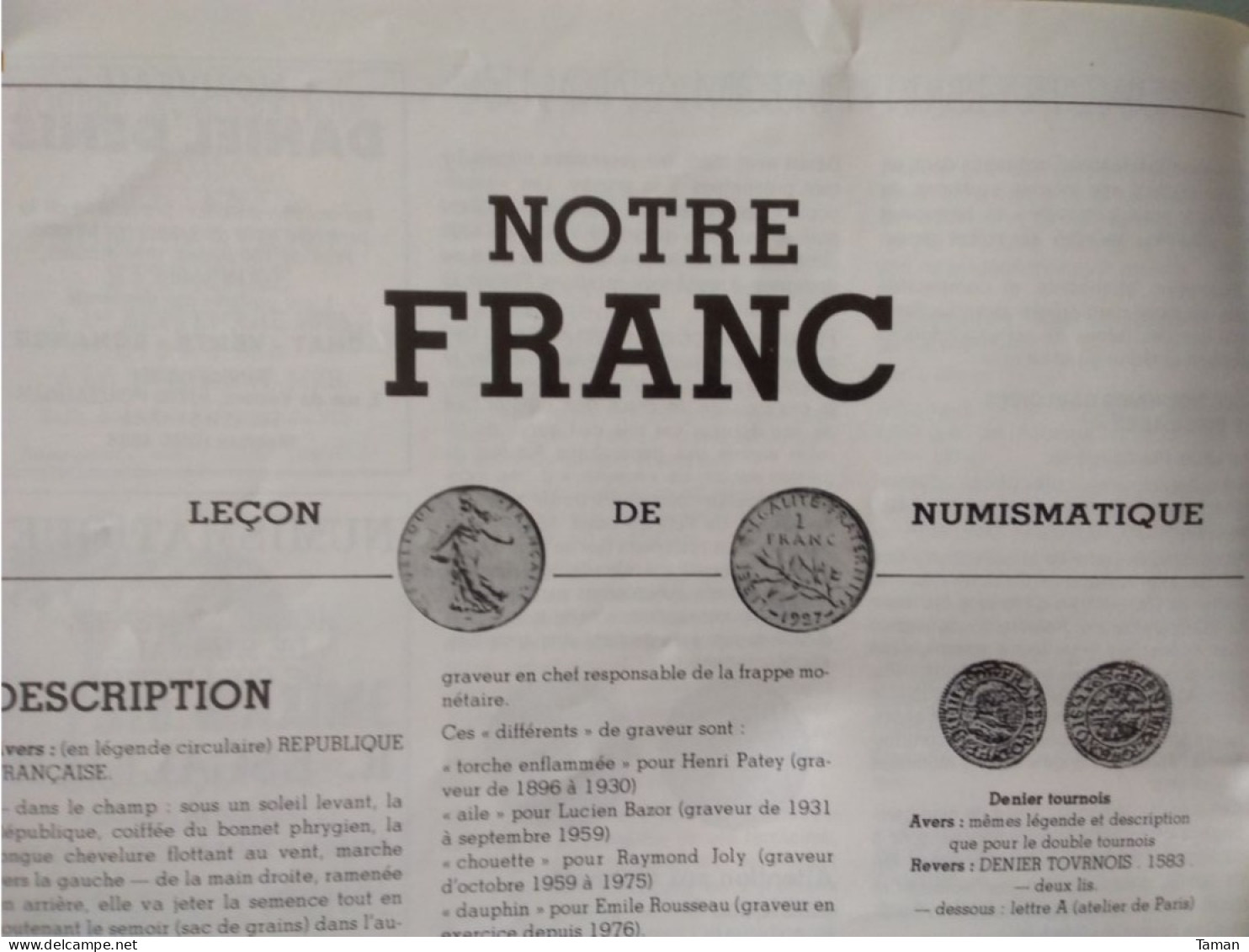 Numismatique & Change - Monnaies Fausses - Notre Franc - Victor Hugo - 10 F - Les 5 F Des Révolutions - Français