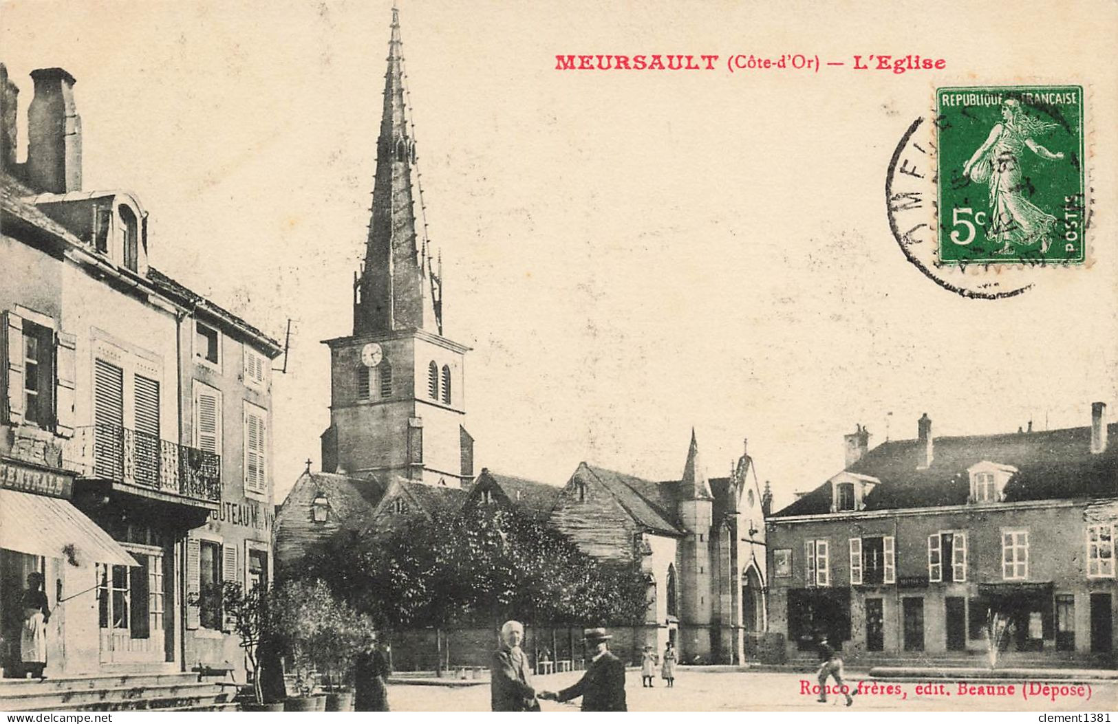 Meursault L'eglise Edition Ronco Freres - Meursault