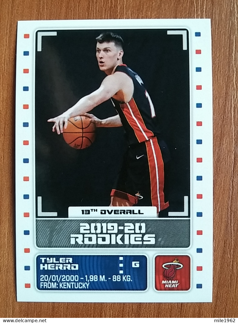 ST 6 - NBA SEASONS 2019-20, Sticker, Autocollant, PANINI, No.455 Tyler Herro, 2019-20 Rookies - Libri