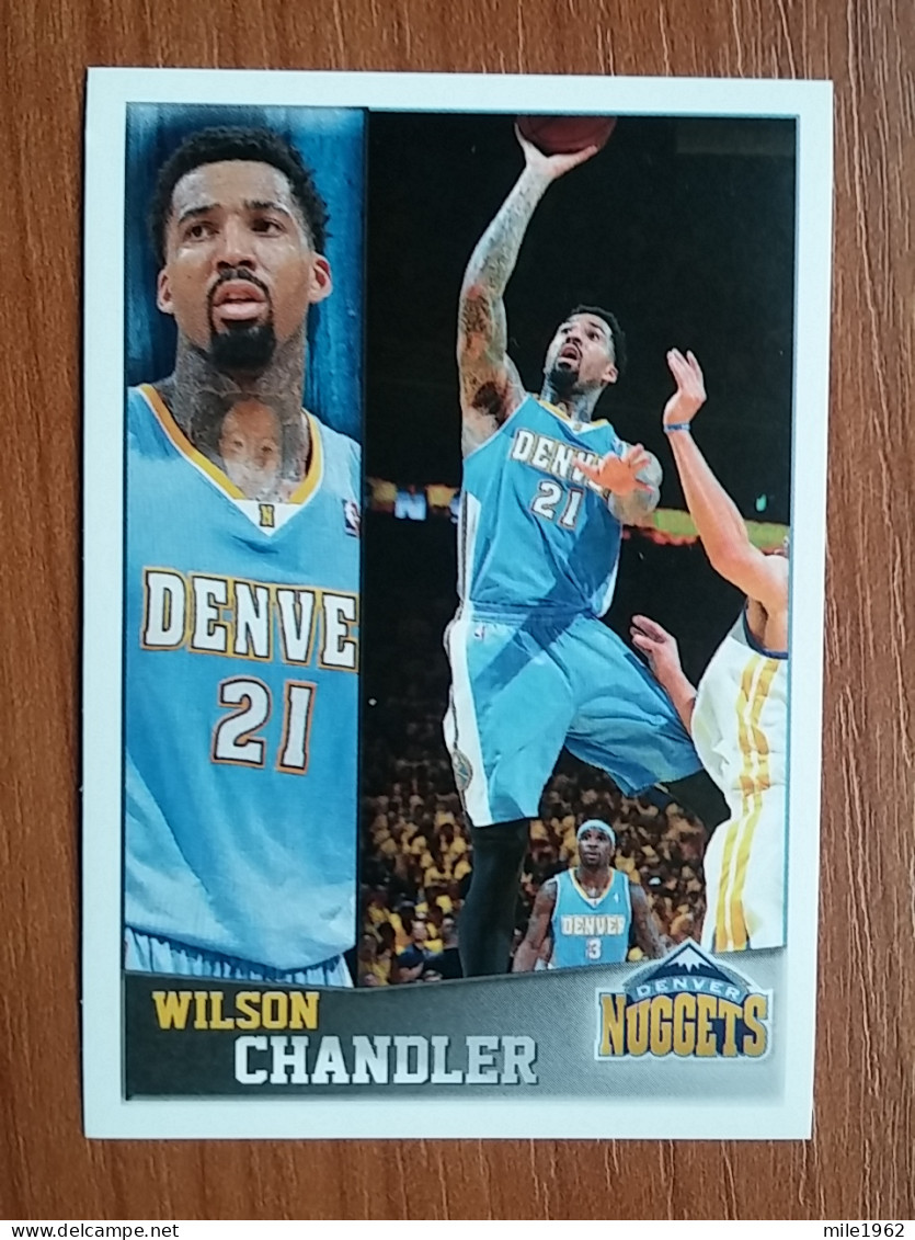 ST 9 - NBA SEASONS 2013-14, Sticker, Autocollant, PANINI, No. 208 Wilson Chandler Denver Nuggets - Books