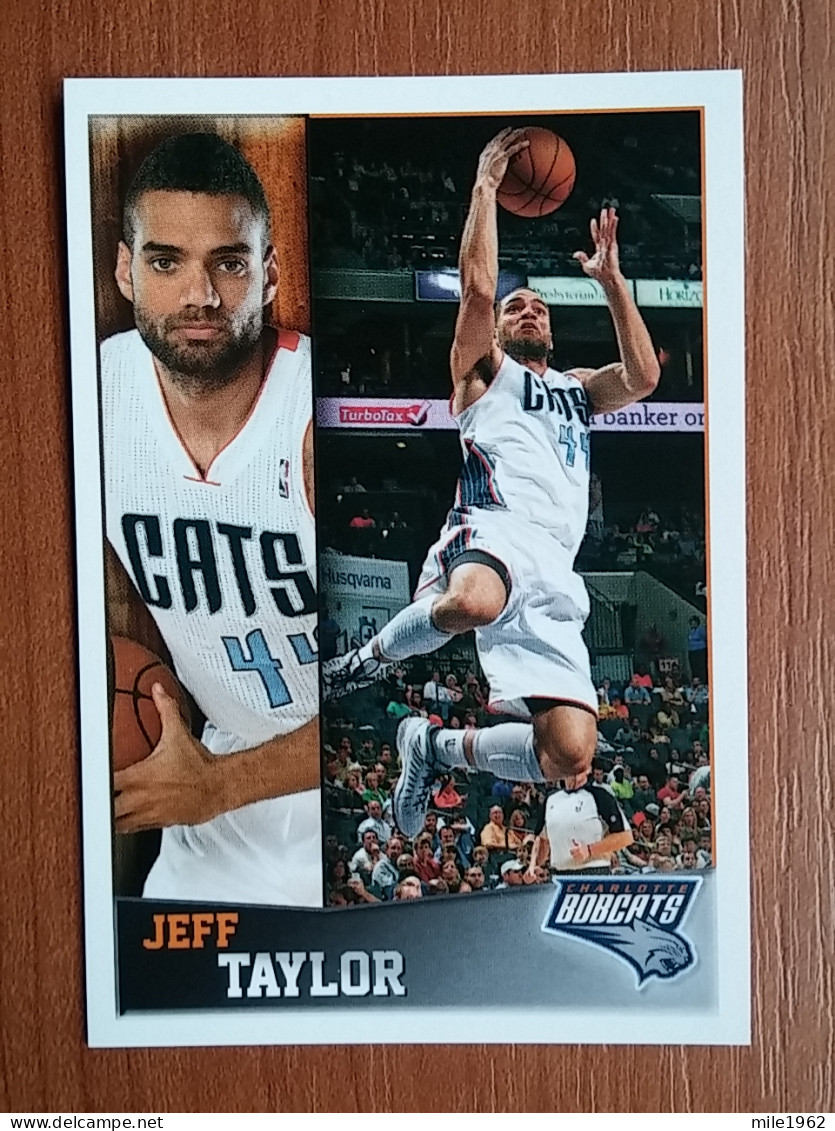 ST 10 - NBA SEASONS 2013-14, Sticker, Autocollant, PANINI, No. 120 Jeff Taylor Charlotte Bobcats - Books