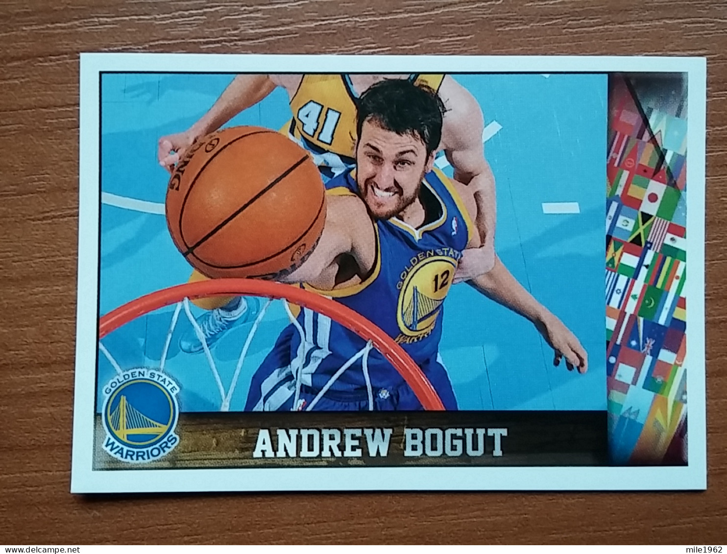 ST 11 - NBA SEASONS 2013-14, Sticker, Autocollant, PANINI, No 320 Andrew Bogut Golden State Warriors - Libri