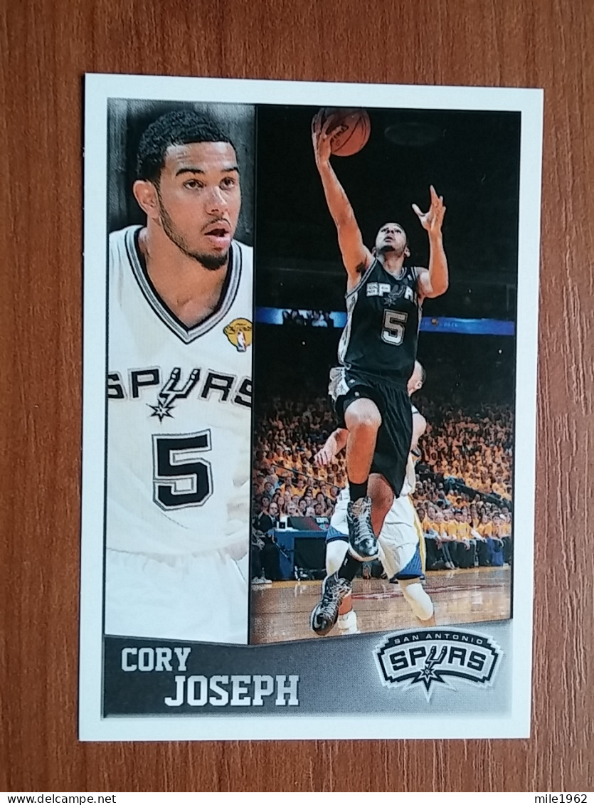 ST 11 - NBA SEASONS 2013-14, Sticker, Autocollant, PANINI, No 202 Cory Joseph San Antonio Spurs - Libri